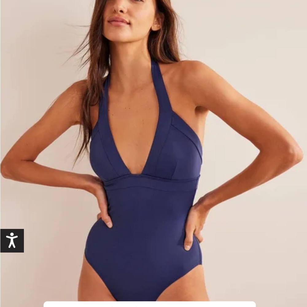 Boden Ithaca navy swimsuit, 6R
